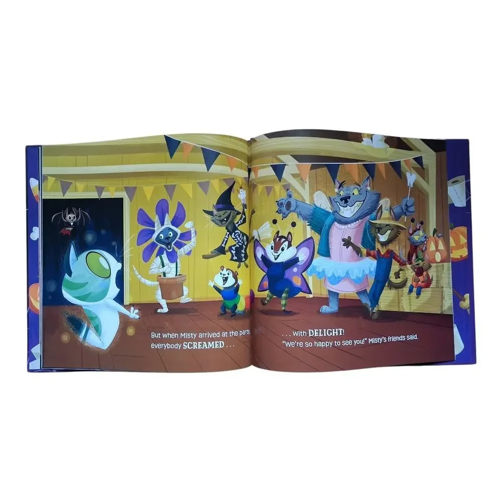 Target Exclusive It's Not Easy Being a Ghost HC Book + Pumpkin Stencils NEW